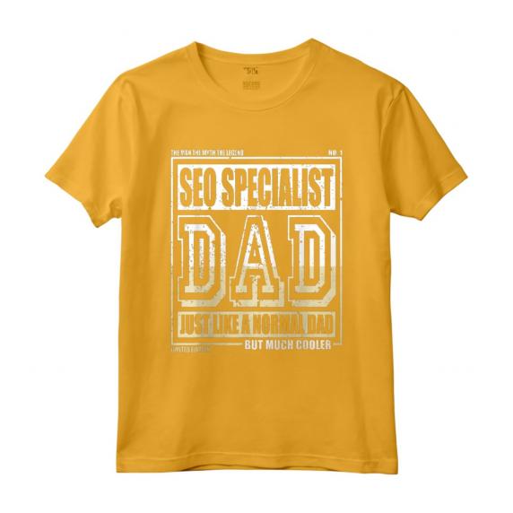 Come un Normale Papà, Padre Specialista SEO - Maglietta Vintage Retro Orgogliosa - Ideale per il Miglior Padre - Acquista Online