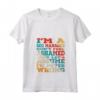 Donna I'm A SEO Manager Don't Feel Ashamed - Funny Maglietta Vintage Style con Collo a V - Ideale per Esperti di SEO
