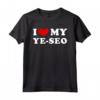 I Love My Ye-seo - Maglietta con Design Vintage per Esprimere Amore - Ideale per Fan di K-pop