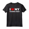 I Love My Yeong-seo - Maglietta Vintage Personalizzata - Ideale per Esprimere Amore
