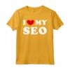 I Love My Seo - Maglietta Amo Il Mio Seo con Design Classico Vintage
