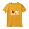 I Love My Seo-hu - Maglietta con Collo a V Design Classico - Ideale per Gli Appassionati di SEO