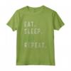 Eat Sleep Seo Ripeti - Fan Player Divertente Maglietta - Ideale per gli Amanti dell' SEO o come Regalo