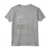 Eat Sleep Seo Ripeti - Fan Player Divertente Maglietta - Ideale per gli Amanti dell' SEO o come Regalo