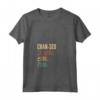 Donna Funny Korean First Name Design - Chan-Seo Maglietta con Collo a V - Perfect Korea Gift for Him