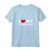 I Love My Yeon-Seo - Maglietta con Collo a V Design Vintage per Esprimere Amore - Acquista Online