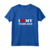 I Love My Yeon-Seo - Maglietta con Collo a V Design Vintage per Esprimere Amore - Acquista Online