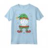 SEO Camicia Elfo Corrispondenza Costume Famiglia Natale Outfit - Divertente Maglietta per le Vacanze Natalizie - Ideale per Babbo Natale e Pigiama di Natale
