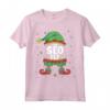SEO Camicia Elfo Corrispondenza Costume Famiglia Natale Outfit - Divertente Maglietta per le Vacanze Natalizie - Ideale per Babbo Natale e Pigiama di Natale