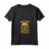 Donna Darà consigli SEO per i Tacos - Maglietta con Collo a V - Ideale per gli Amanti dell'SEO e dei Tacos
