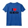 Amo SEO Maglietta - Passione per l'ottimizzazione dei motori di ricerca - Ideale per esperti e blogger