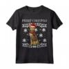 Buon Natale Ornamento Serengeti Gatto - T-shirt divertente per amanti dei gatti - Regalo unico per Natale