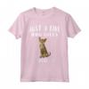 I'm Just A Girl Who Loves Serengeti Cat Lover - Maglietta Regalo per Amanti dei Gatti - Design Divertente per Amanti degli Animali Domestici