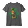 Leprechaun Serengeti - Shamrock Paw Maglietta per Gatti - Regalo Divertente per Amanti degli Animali