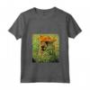 Donna Leone nel Parco Nazionale del Serengeti Safai Africa Maglietta con Collo a V - T-shirt Iconica per gli Amanti del Safari