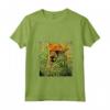 Donna Leone nel Parco Nazionale del Serengeti Safai Africa Maglietta con Collo a V - T-shirt Iconica per gli Amanti del Safari