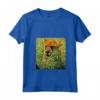 Donna Leone nel Parco Nazionale del Serengeti Safai Africa Maglietta con Collo a V - T-shirt Iconica per gli Amanti del Safari