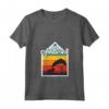 Parco Nazionale Amboseli Serengeti Kenya Souvenir Africa Maglietta con Collo a V - Esplora la Bellezza Selvaggia dell'Africa