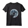 Serengeti Halloween Costume Luna Silhouette Maglietta - Ideale per Uomini, Donne e Bambini - Regalo Unico per Ogni Occasione di Festa