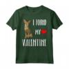 I Found My Valentine Day Serengeti Cat Lover - Maglietta Regalo per Amanti dei Gatti - Ideale per Amanti dei Gatti