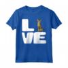 I Love My Serengeti Cat Lover - Regalo Maglietta per Amanti dei Gatti Serengeti - Design Divertente per Amici e Familiari