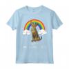 Rainbow Serengeti Trust Me I'm A Unicorn Cat Maglietta - Ideale per Crazy Cat Lover - Regalo Divertente per Amanti dei Gatti