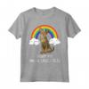 Rainbow Serengeti Trust Me I'm A Unicorn Cat Maglietta - Ideale per Crazy Cat Lover - Regalo Divertente per Amanti dei Gatti