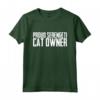 Proud Serengeti Cat Owner Maglietta - Funny and Unique Cat Lover Shirt for Cat Owners