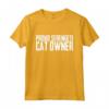 Proud Serengeti Cat Owner Maglietta - Funny and Unique Cat Lover Shirt for Cat Owners
