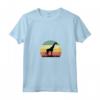 Donna Giraffa Africa - Maglietta Divertente per Amanti degli Animali Safari - Ottimo Regalo Zoo