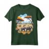 Maglietta Elefanti Safari - Souvenir Parco Serengeti Africa - Esplora la Bellezza del Serengeti