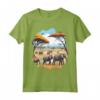Maglietta Elefanti Safari - Souvenir Parco Serengeti Africa - Esplora la Bellezza del Serengeti