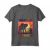 Donna Safari Serengeti Elephant Adventure Parco Nazionale dell'Africa Maglietta con Collo a V - Safari Squad T-shirt per Esplorare la Natura Selvaggia