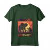 Donna Safari Serengeti Elephant Adventure Parco Nazionale dell'Africa Maglietta con Collo a V - Safari Squad T-shirt per Esplorare la Natura Selvaggia