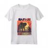 Donna Safari Serengeti Elephant Adventure Parco Nazionale dell'Africa Maglietta con Collo a V - Safari Squad T-shirt per Esplorare la Natura Selvaggia