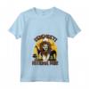 Donna Souvenir del Lion Africa Tourist del Parco Nazionale del Serengeti Maglietta con Collo a V - Esplora la Bellezza del Safari nel Parco Serengeti