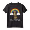 Arcobaleno Serengeti Ew People Unicorn Cat Maglietta - Regalo Divertente per Amanti dei Gatti e Appassionati di Animali Domestici