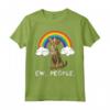 Arcobaleno Serengeti Ew People Unicorn Cat Maglietta - Regalo Divertente per Amanti dei Gatti e Appassionati di Animali Domestici