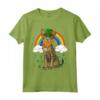 Serengeti San Patrizio Giorno Leprechaun Regalo Maglietta per Amanti dei Gatti - Ideale per il Giorno di San Patrizio