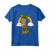 Serengeti San Patrizio Giorno Leprechaun Regalo Maglietta per Amanti dei Gatti - Ideale per il Giorno di San Patrizio