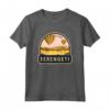 Parco Nazionale del Serengeti Tanzania Safari in Mongolfiera Maglietta - Souvenir Africa per Escursioni e Viaggi