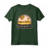 Parco Nazionale del Serengeti Tanzania Safari in Mongolfiera Maglietta - Souvenir Africa per Escursioni e Viaggi