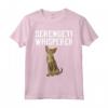 Serengeti Wisperer - Divertente Regalo per Amante dei Gatti - Maglietta con Design Animali Domestici