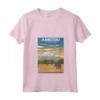 Parco Nazionale Amboseli Kenya Serengeti Africa - Maglietta con Collo a V - Ideale per gli Amanti della Natura e degli Animali