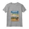 Parco Nazionale Amboseli Kenya Serengeti Africa - Maglietta con Collo a V - Ideale per gli Amanti della Natura e degli Animali