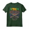 Colorful Africa Maschera Souvenir Serengeti Safari Maglietta - Safari Squad T-shirt to Remember Your African Adventure!