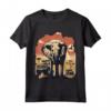 Safari Elefanti Leone Zebre - Maglietta Souvenir Parco Serengeti Africa - Ideale per Esploratori Avventurosi