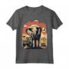 Safari Elefanti Leone Zebre - Maglietta Souvenir Parco Serengeti Africa - Ideale per Esploratori Avventurosi
