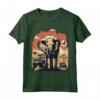 Safari Elefanti Leone Zebre - Maglietta Souvenir Parco Serengeti Africa - Ideale per Esploratori Avventurosi