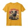 Safari Elefanti Leone Zebre - Maglietta Souvenir Parco Serengeti Africa - Ideale per Esploratori Avventurosi